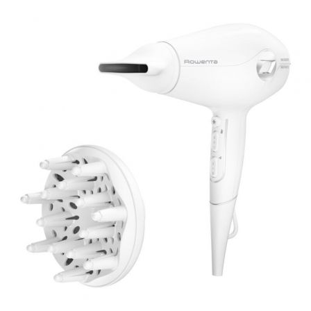 Rowenta CV6602ES Secador de pelo con masajeador facial 2400W Blanco
